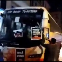 MNS Activists Attack Delhi Capitals Bus