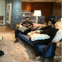 Rajamouli chitchat with Ram Charan and NTR