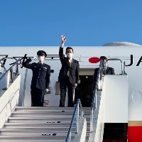 Japanese PM arrives in Delhi for 2-day visit