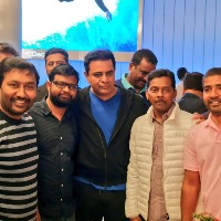 Grand welcome for KTR in USA