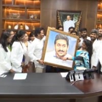 Ukraine returned AP Students met CM Jagan in Assembly chamber