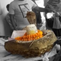 Shivling of a temple uprooted and carried on a hand cart to the Tehsil office to appear before a Court 