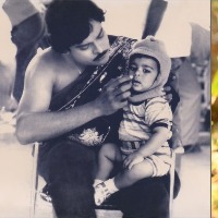 Chiru Wishes Son Ramcharan Birth Day with a Rare Photo