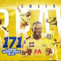 Bravo becomes highest wicket taker in IPL