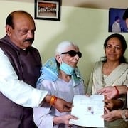 Old woman gave her assets to Rahul Gandhi
