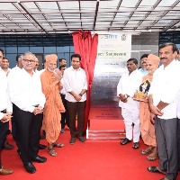 ktr formally inaugurated the Sahajanand Medical Technologies plant