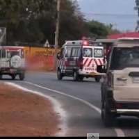 CM Jagan stops his convoy after seen ambulance 