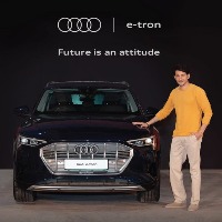 Mahesh Babu endorses AUDI electric car E Tron