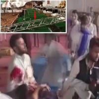 Arjun Ram Meghwal narrowly escapes mishap in Agra