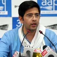 Amit Shahs residence to end riots says AAPs Raghav Chadha