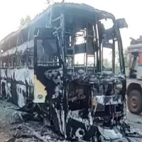 Maoists Set Fire to Odisha Hyderabad Bus