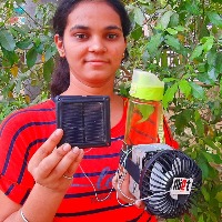 Varanasi B.Com. student develops 'solar cooling belt' to replace refrigerators