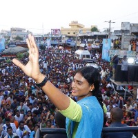 Sharmila take dig at TRS and CM KCR