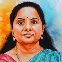 kavitha slams congress