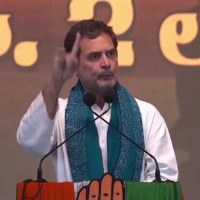 Rahul Gandhi alleges TRS had a secret pact with BJP