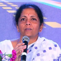 Sitharaman gets up from seat to offer water to NSDL MD, receives praise