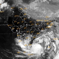 Asani intensified into severe cyclonic storm