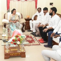 krishna district incharge minister meets exministers kodali nani and perni nani