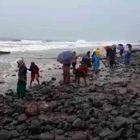 Cyclonic storm 'Asani' weakens into depression over coastal Andhra