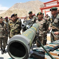 Army chief reviews force deployment along China border in Ladakh region