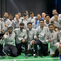 Indian mens team secure historic first medal at Thomas Cup