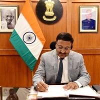 Rajiv Kumar takes charge as country's 25th Chief Election Commissioner