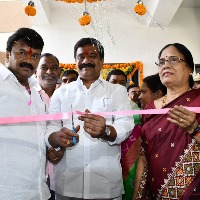 Ministers Vemula Prashanth Reddy and Talasani inaugurated 2BHK houses in Banda Maisamma Nagar, Sanathnagar Constituency