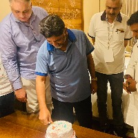 kpcc president birth day celebrations in chintan shivir