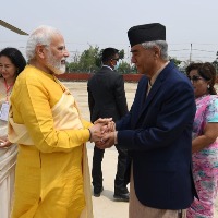 Modi visits Lumbini in Nepal tour