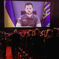 Dictators will die says Zelenskyy in video message at Cannes