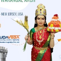 Telangana Thalli to USA by Garudavega Shipments