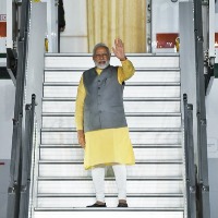 Modi leaves for Japan
