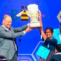 Indian origin girl Harini Logan wins Scripps National Spelling Bee contest