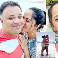 Anchor Anasuya's liplock with husband on her wedding anniversary, video goes viral