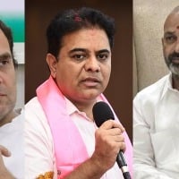 KTR fires salvo at Rahul Gandhi and Bandi Sanjay