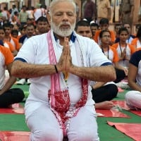 PM Modi urges to practice yoga for health and wellness