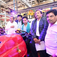 KTR launches Mahindra milestone tractor 
