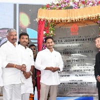 CM Jagan lays foundation for Apache, says 10,000 will get employment