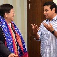 KTR urges Foxconn, a Taiwanese electronics giant, to invest in Telangana