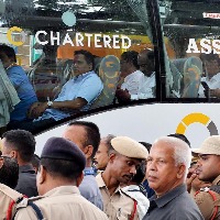 Shiv Sena Rebels Leave Guwahati For Goa Ahead Of Trust Vote In Mumbai Tomorrow