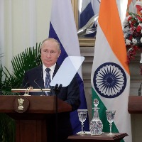 Prime Minister Narendra Modi speaks on telephone with Russian President Vladimir Putin