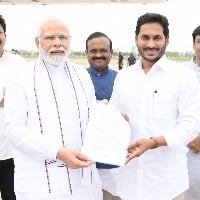 ap cm ys jagan send off to pmmodi with a representation letter
