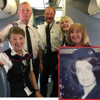 86 year old bette nash becomes worlds longest serving flight attendant