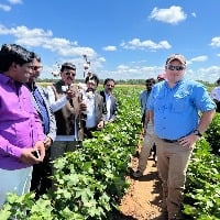 ts minister niranjan reddy in america for agriculture study tour