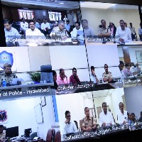 CS Somesh Kumar held a video conference with the Collectors of all districts amid heavy rains in the state