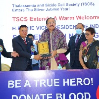 Venkaiah Naidu inaugurates Blood Transfusion Unit and Advanced Diagnostic Lab at Thalassemia Sickle Cell Society