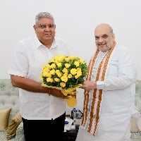 amit shah wished Jagdeep Dhankhar in advance