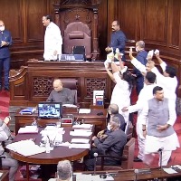 Amid Oppn protest, Rajya Sabha adjourned for day