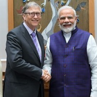 Bill Gates congratulates PM for crossing 200 crore vaccine doses