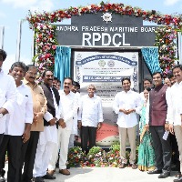 CM YS Jagan lays foundation stone for Ramayapatnam port at an investment of Rs.14,000 crores